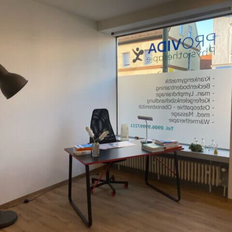 PROVIDA Physiotherapie in Donauwörth - Empfang