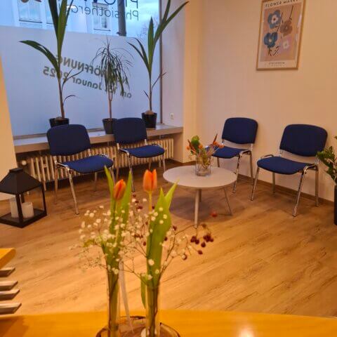 PROVIDA Physiotherapie in Donauwörth - Wartebereich
