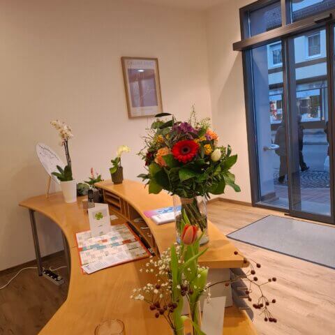 PROVIDA Physiotherapie in Donauwörth - Empfang
